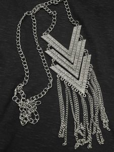 Silver Oxidised Necklace