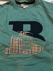 Blue Burberry Tees