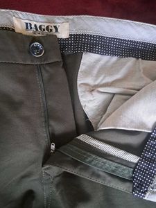 Olive Casual Pants