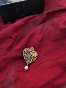 Heart Shape Saree Pin
