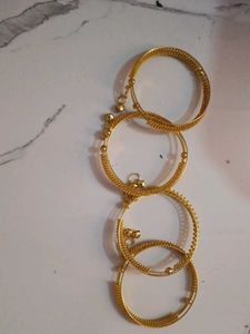Brand New Golden Colour Bangles