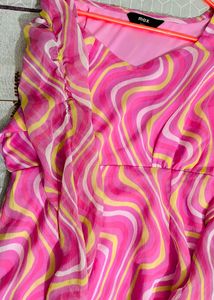 Mixed Colour Max Dress