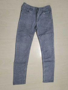 Stylish Grey Denim Jeans