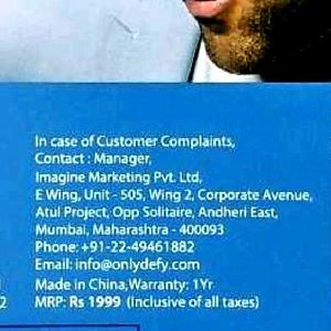 Defy CrestX Bluetooth Neckband | 16 Hrs Playback