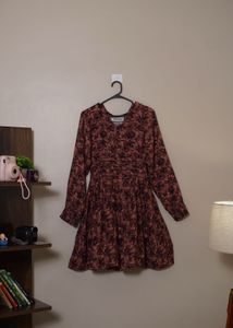 Floral Print Mini Dress