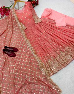 New Standard Beautiful Pakistani Gown Dress import