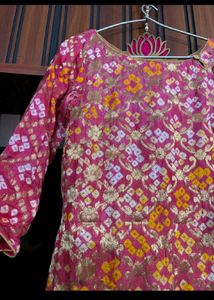 Bandhani Print Kurta