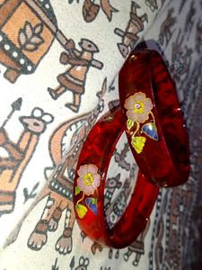 Red Bangles (Set of 2)