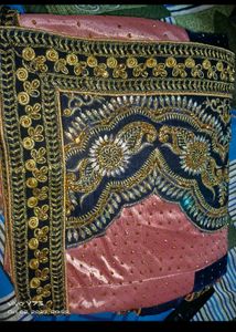 Designer Velvet Saree