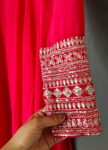 Beautiful Anarkali Magenta Suite 🩷💗