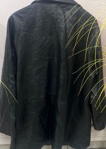 Elegant Black Leather Jacket