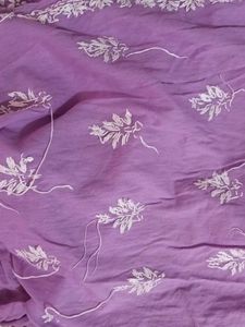 Chikankari Lavender Kurta