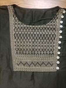 BLACK FORMAL KURTA