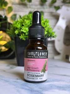 Soulflower Rosemary Essential Oil – 15ml