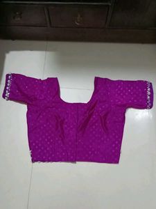 Elegant Purple Saree