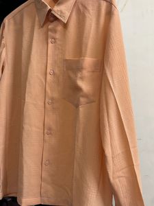Party Wear Georgette Coat Shirt For Men