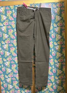 Olive Green Formal Pant