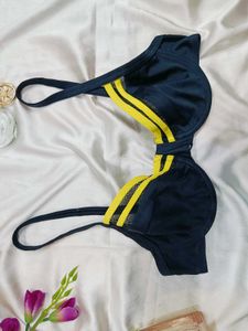 🇳🇿💫🎀black &amp; Yellow Bra