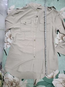 Calvin Klein Shirt Dress With Belt