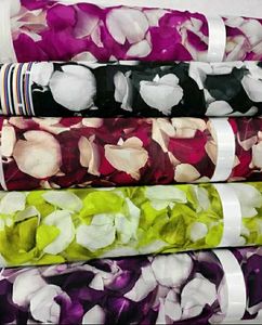 Pure Crepe Premium Quality Fabric 6 Meters