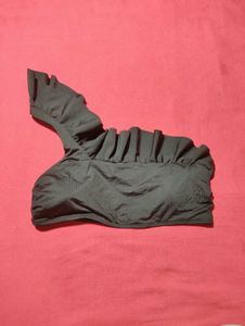 H&M one-shoulder bikini top