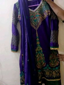 Elegant Embroidered Womens Premium Top Kurta
