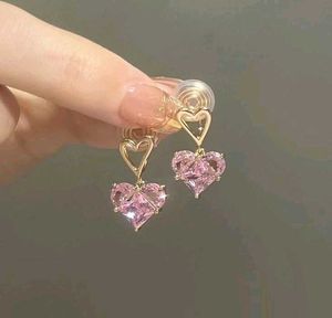 Heart Drop Earrings
