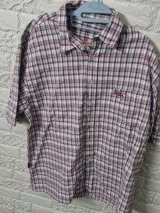 Checked Short Sleeve Shirt