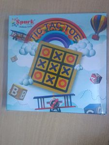 Wooden Tic Tac Toe Game