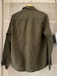 Olive Green Casual Shirt