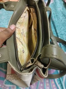 Olive Green Shoulder Bag