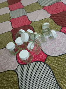 Beautiful Glass Bottle For Storing Colours