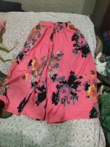 Girls Top Bottom Pallazzo Set