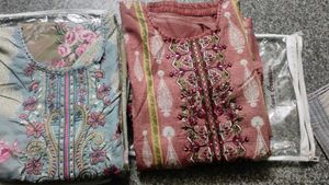 combo pakistani lawn suits sets