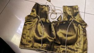 Copper Color Silk Blouse