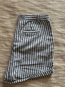 Striped Denim Shorts (GAP)