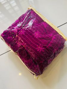 Magenta Heavy gown