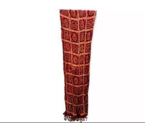 Maroon Bandhani Dupatta