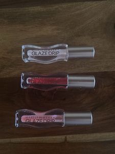 3 LIP GLOSS, Red,pink, Nude New, Sealed, Never Use