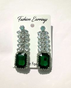 ad Emerald Drop Earrings