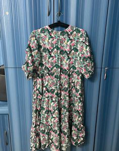 Floral Print Mini Dress
