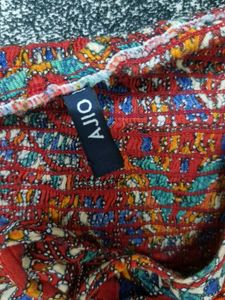 Boho Print Crop Top