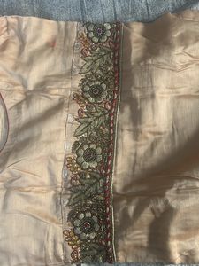 Dhoti Style Silk Blend Suit Holi Sale 50% Off