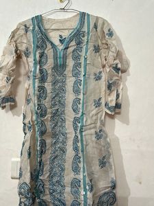 Elegant Embroidered Kurta