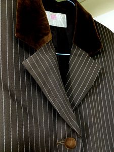 Brown Striped Blazer🤎