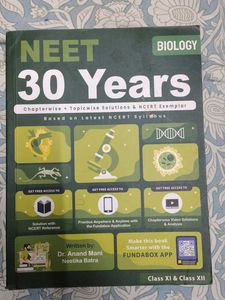 NEET Biology 30 Years