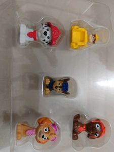 5 Pack PAW PATROL PENCIL TOPPERS