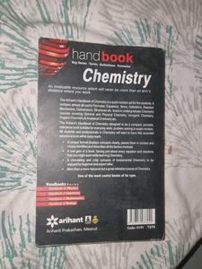 Arihant Chemistry Handbook
