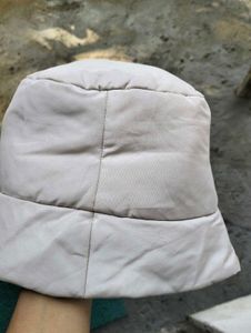 Beige Bucket Hat