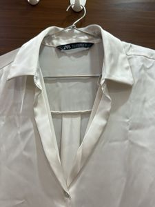 Zara White Shirt